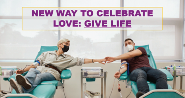 New way to celebrate love: give life
