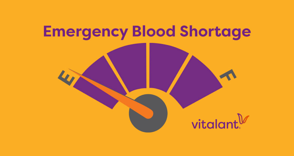 Blood Emergency: Vitalant Supply Falls by Nearly 50% thumbnail